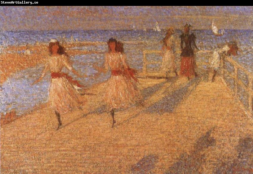 Philip Wilson Steer Girls Running